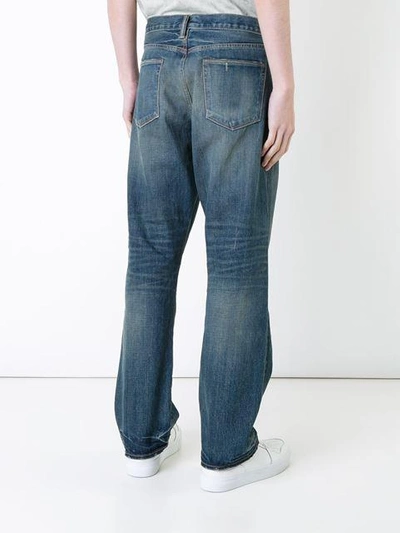 Shop Simon Miller Classic Straight-leg Jeans In Blue