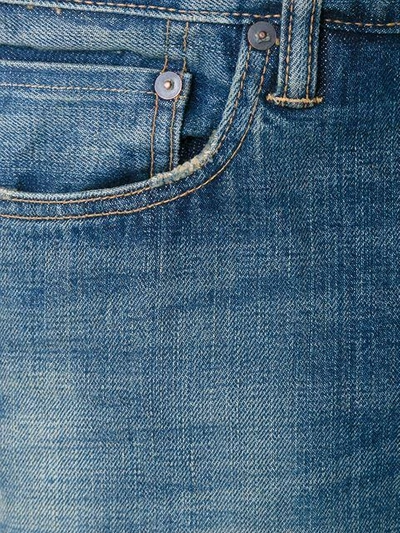 Shop Simon Miller Classic Straight-leg Jeans In Blue