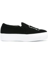 JOSHUA SANDERS JOSHUA SANDERS 'L.A.' SLIP ON SNEAKERS - BLACK,10018FLA11588575