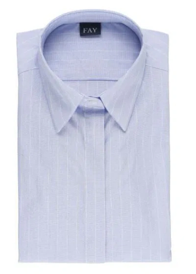 Fay Shirts In Blue