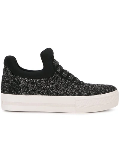 Ash 'jane' Slip-on Sneakers In Black