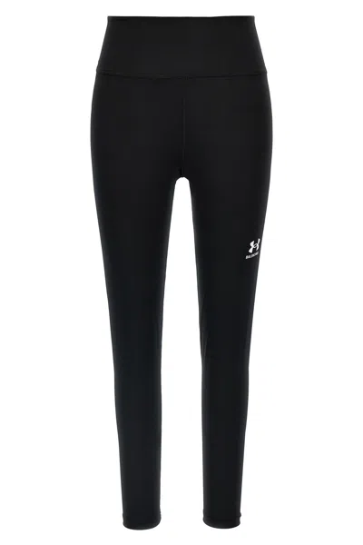 Balenciaga X Under Armour Cotton Leggings In Black