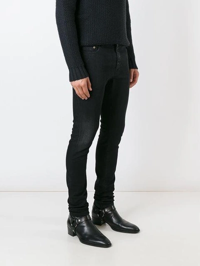 Shop Saint Laurent Skinny Fit Jeans