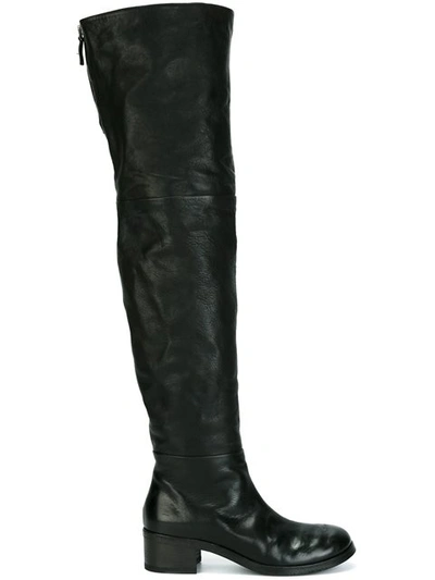 Marsèll Thigh Length Boots In Black