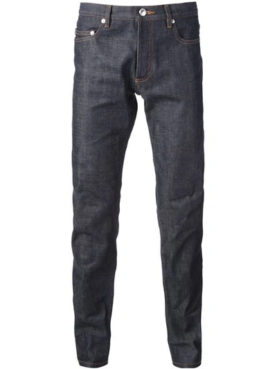 Shop Apc 'new Standard' Jean In Blue