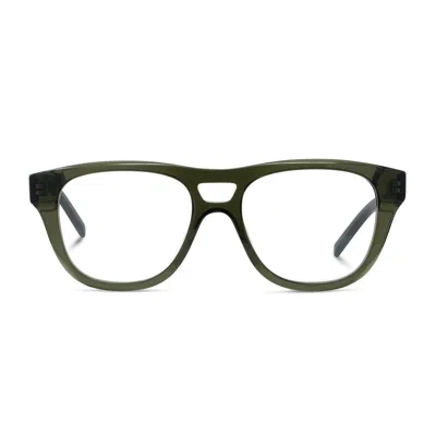 Givenchy Gv50079i Gv Day 096 Verde Lucido Glasses In Green