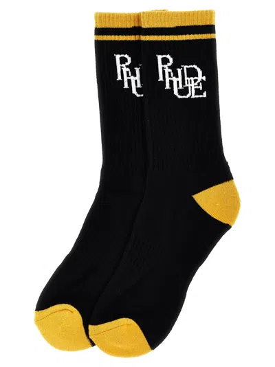 Rhude Scramble Logo Socks
