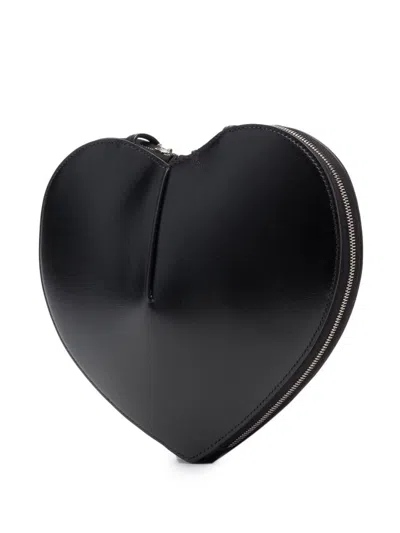 Alaïa Women Le Cœur Bag In Calfskin In Black