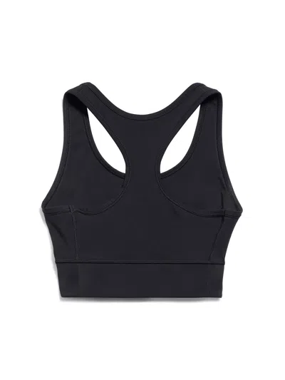 Balenciaga Sporty Reflective Logo Top Tops Black In Black