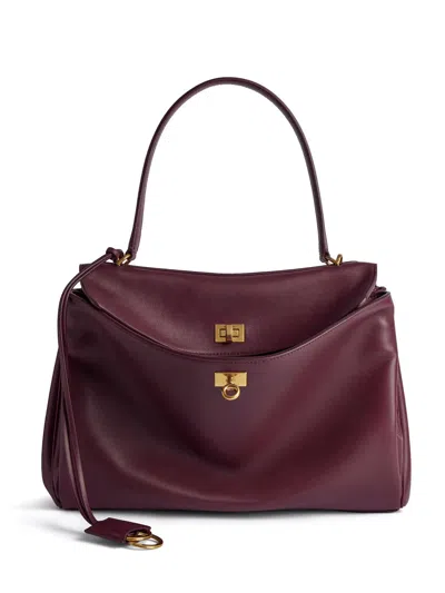 Balenciaga Medium Handbag "rodeo" In Red