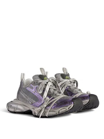 Shop Balenciaga Women Worn-out Effect 3xl Sneakers In Gray