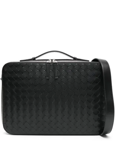 Bottega Veneta Men Borsa Business Sottile Getaway In Black