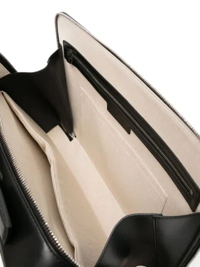 Bottega Veneta Men Borsa Business Sottile Getaway In Black