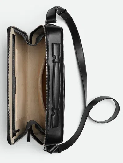 Bottega Veneta Men Borsa Business Sottile Getaway In Black