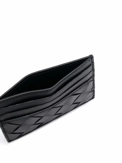Bottega Veneta Women Portacarte Intreccio In Black