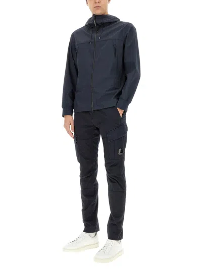 C.p. Company C.p.company Outerwear Jacket In Blue