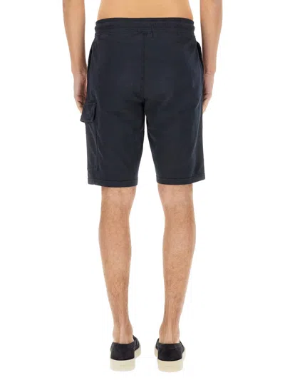 C.p. Company C.p.company Bermuda Sweatshirt In Blue
