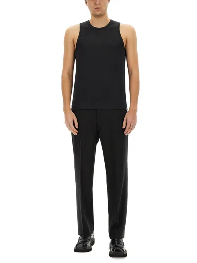 Courrèges Tank Top In Black
