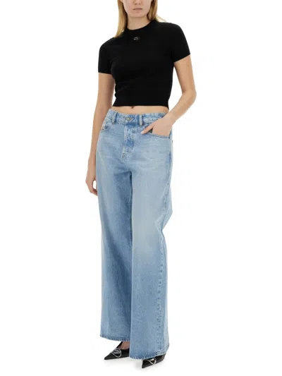 Diesel 1978 D-akemi 068mg Jeans In Blue