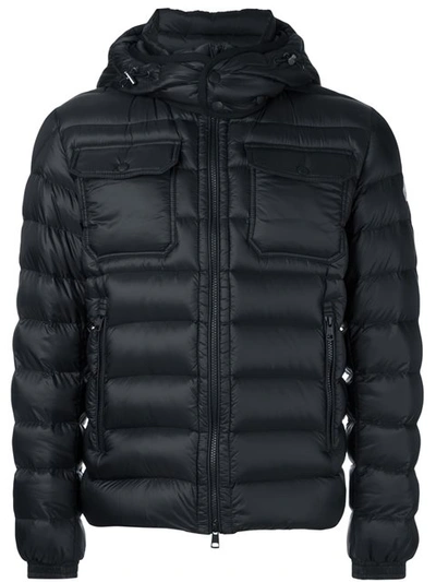 Moncler Valance Hooded Puffer Jacket In Navy | ModeSens