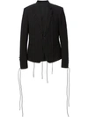 HAIDER ACKERMANN lace detail blazer ,164300519909911591060