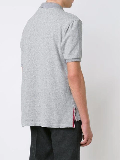 Shop Thom Browne Patch Pocket Polo Shirt