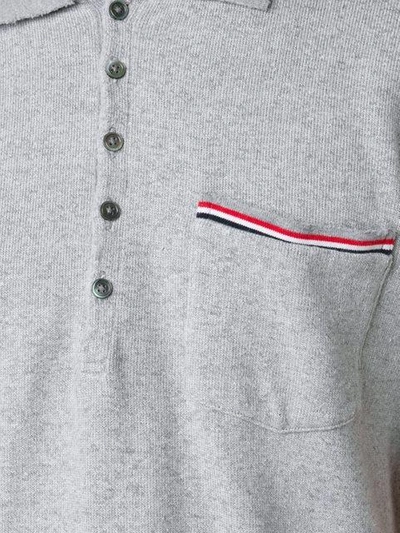 Shop Thom Browne Patch Pocket Polo Shirt