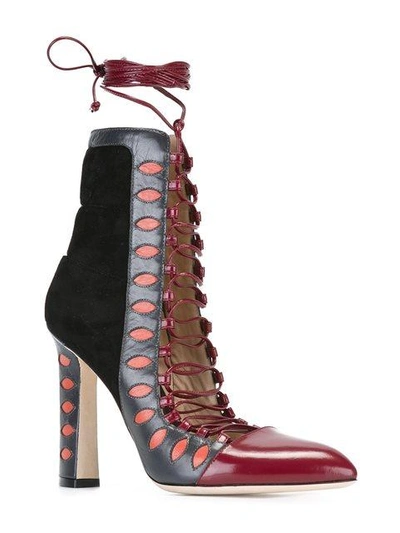 Shop Paula Cademartori 'warrior' Ankle Boots