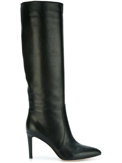 Shop Gianvito Rossi - 'dana' Mid Calf Boots  In Black