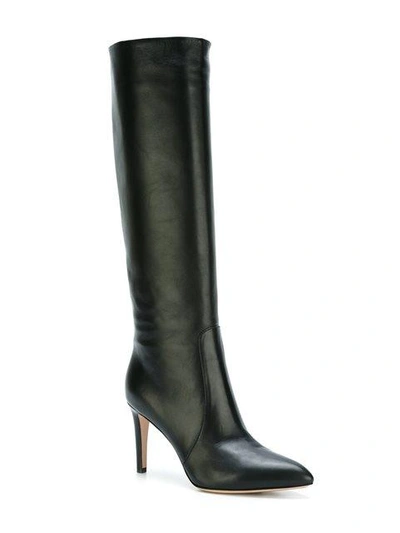 Shop Gianvito Rossi - 'dana' Mid Calf Boots  In Black
