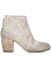 MARSÈLL CRACKED DESIGN ANKLE BOOTS,MW3874321111486805