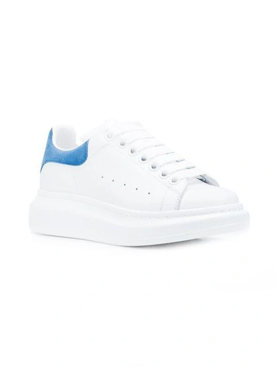 Shop Gucci Extended Sole Sneakers In White
