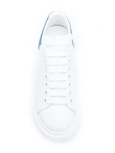 Shop Gucci Extended Sole Sneakers In White