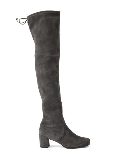 Stuart Weitzman 'tieland' Boots In Grey