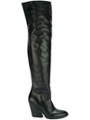 A.F.VANDEVORST BLOCK-HEEL TALL BOOTS,162X384411530982