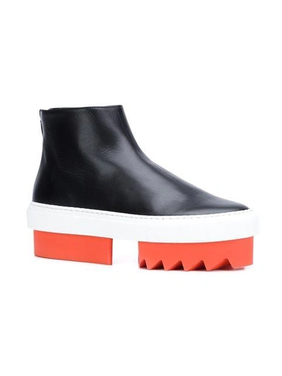 Shop Givenchy - Ridged Sole Ankle Boots