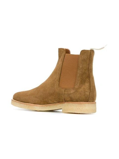 Shop Common Projects Chelsea Boots In Neutrals