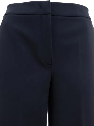 Max Mara Orche Straight-leg Tailored Pants In Blue