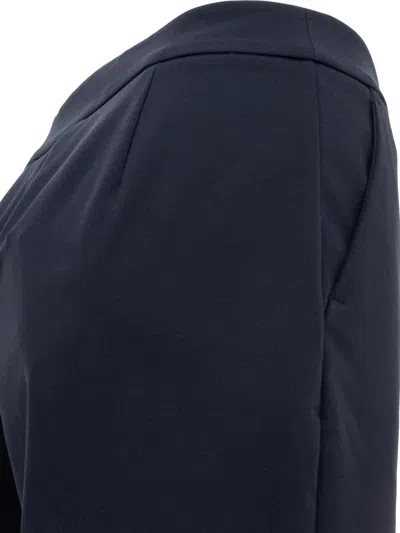Max Mara Orche Straight-leg Tailored Pants In Blue
