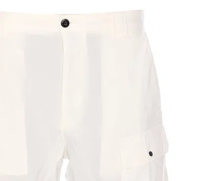 C.p. Company C.p.company Cargo Shorts In White