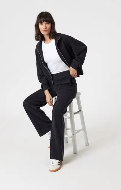 Mavi Sporty Luxe Tencel™ Pants In Black In Black