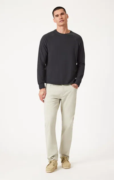 Mavi Zach Straight Leg In Mint Twill In Green