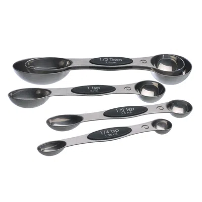 Progressive International Progressive Magnetic Measuring Spoons In Silver