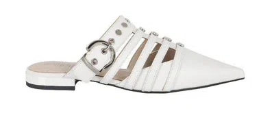 Shop Pinko Flat Shoes In Beige