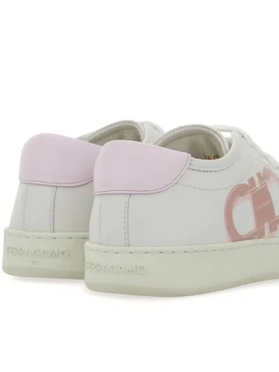 Ferragamo Sneakers In White