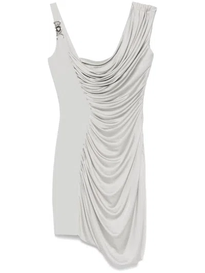 Versace Evening Dress In Grey