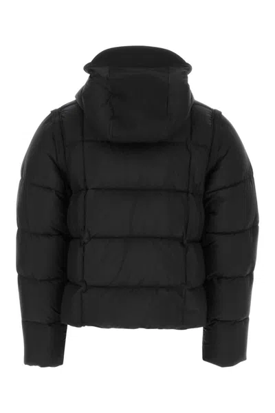 Ten C Black Nylon Down Jacket In 999