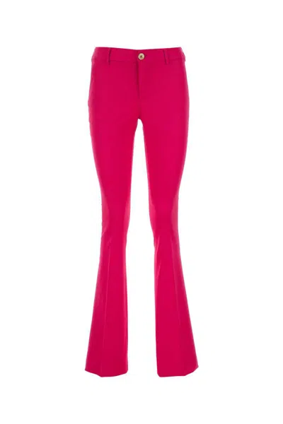 Pt Torino Mid-rise Flared Trousers In 0890