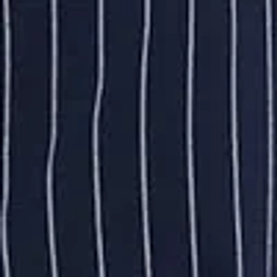 Kenneth Cole Fly Front High Rise Slash Pocket Wide Leg Pants Pant In Dark Navy,pure White