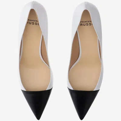 Francesco Russo Two-tone Leather Pumps